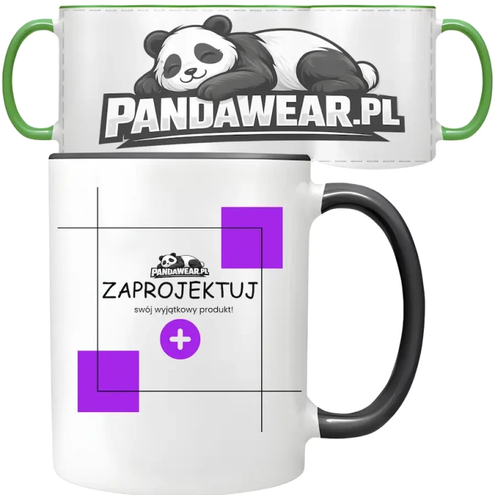 Personalizowany Kubek z kolorową rączką i Twoim Własnym Nadrukiem – Fullprint.webp
